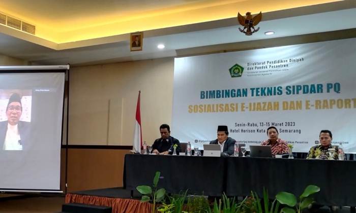 Bimtek Sistem Informasi Pelayanan Tanda Daftar Pendidikan Al-Qur’an