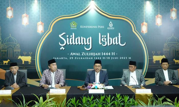 Sidang Isbat penetapan 1 Zulhijah 1444H