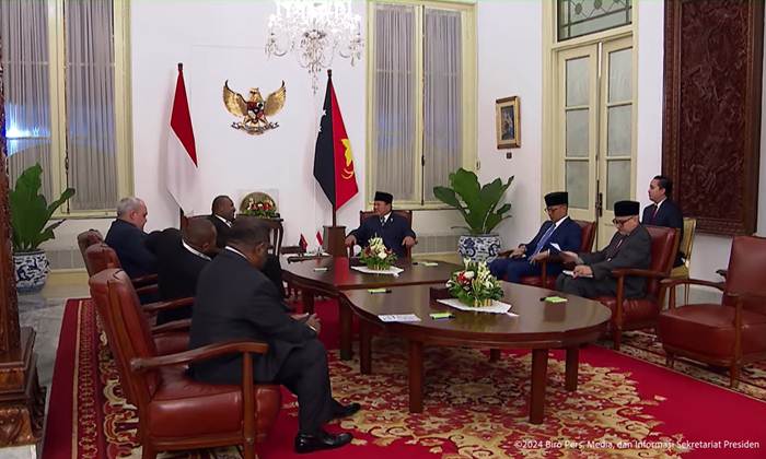 Presiden Prabowo Subianto menerima sejumlah tamu pemimpin negara