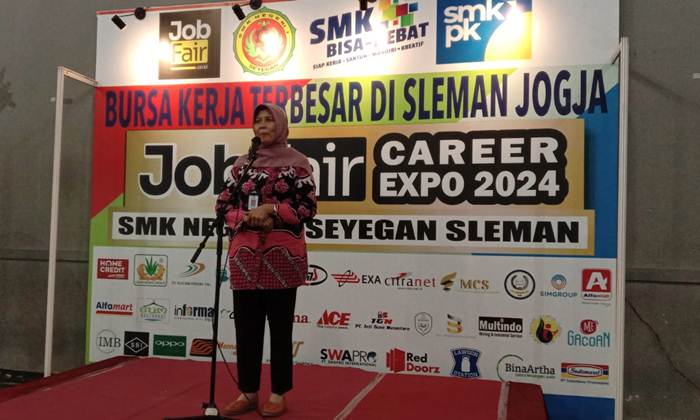 SMKN 1 Seyegan Gelar Job Fair Career Expo