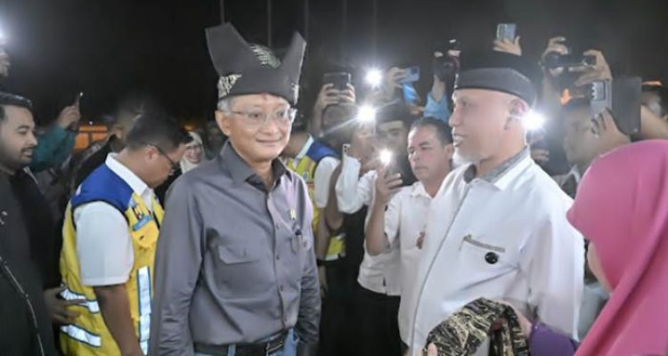 Menteri PU Kunjungi Sumbar