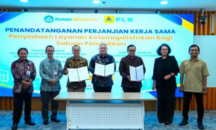 kemendikdasmen dan PLN